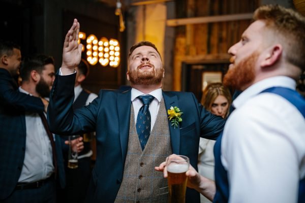 wedding guests first dance Holmes Mill