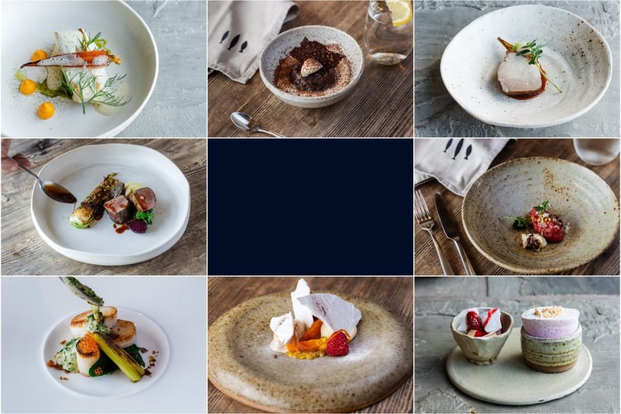 Nigel Howarth Resturant Three Fishes Mitton Hall Food Photography Lancashire