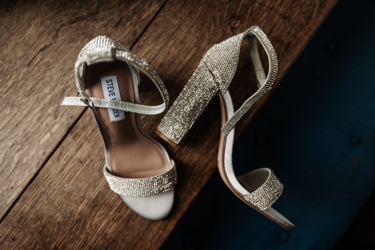 bridal shoes wyresdale park wedding photography 