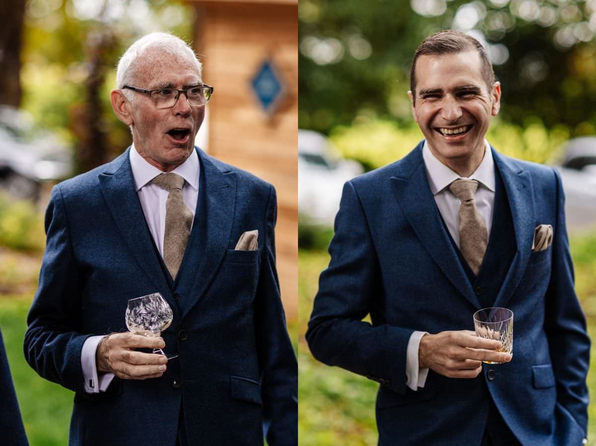 groomsmen drinking wyresdale park 