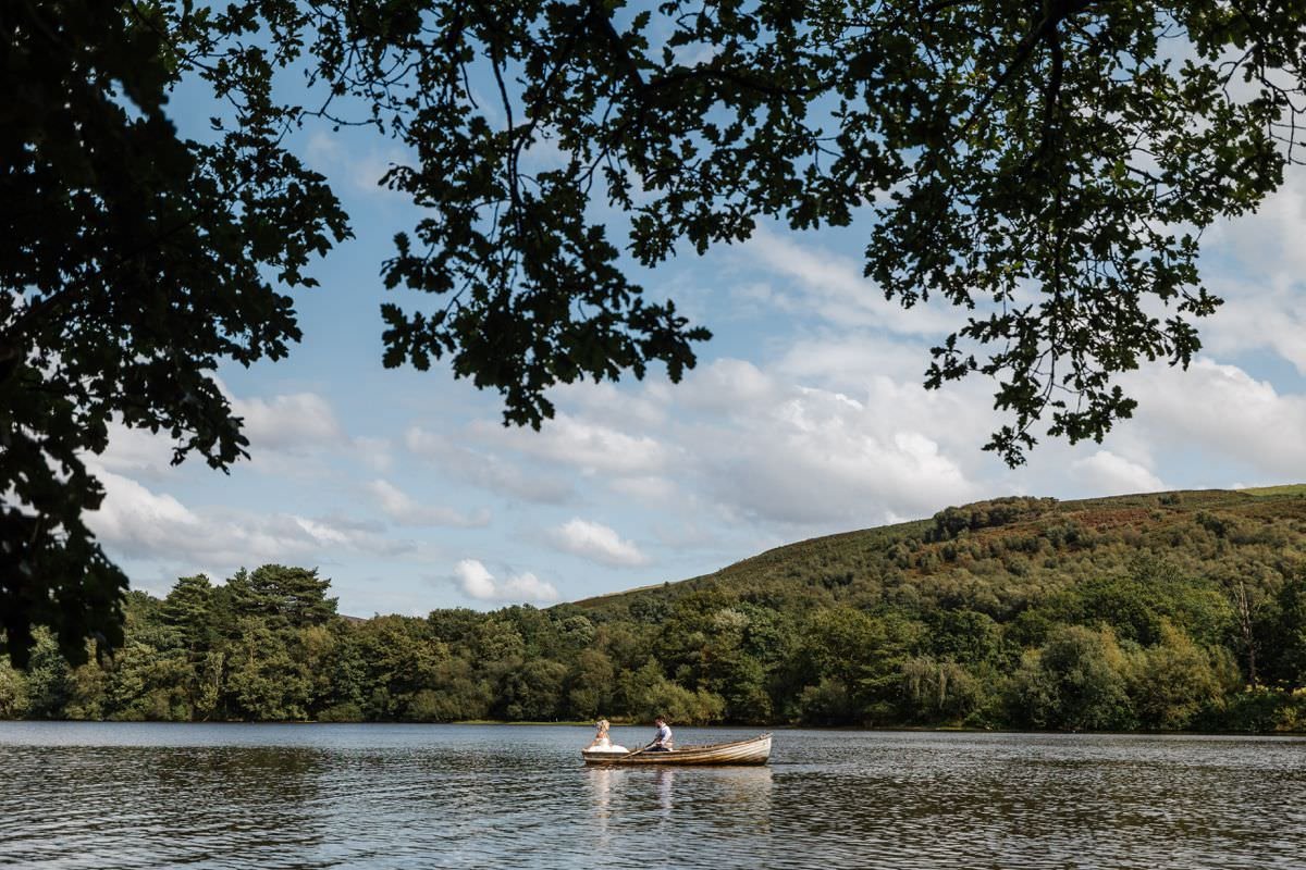 A Dip in the Lake and a Dog Guest: Summer Wedding at Wyresdale Park