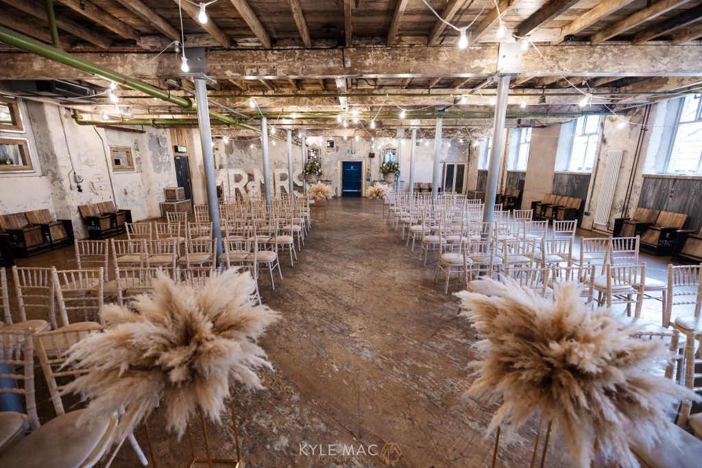 Wedding ceremony room holmes mill