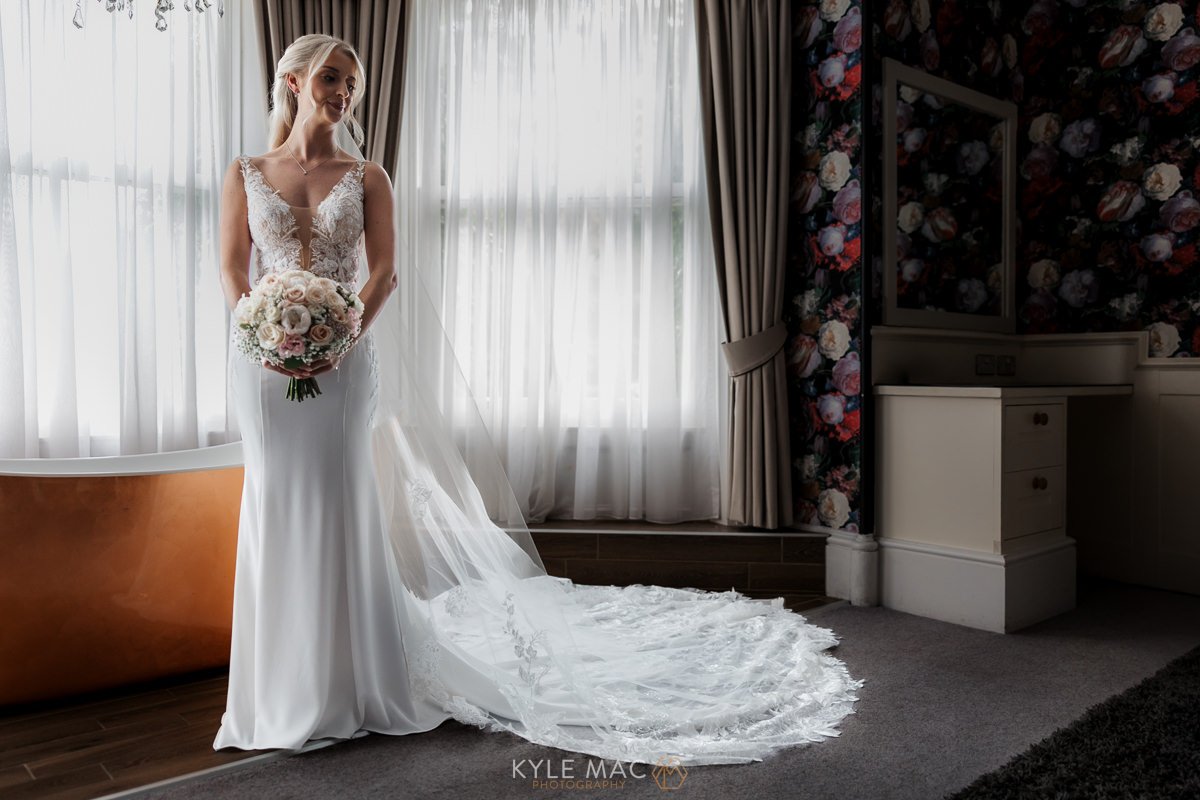 Bartle Hall bride dress