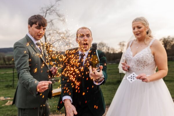magician sam fitton lancashire wedding