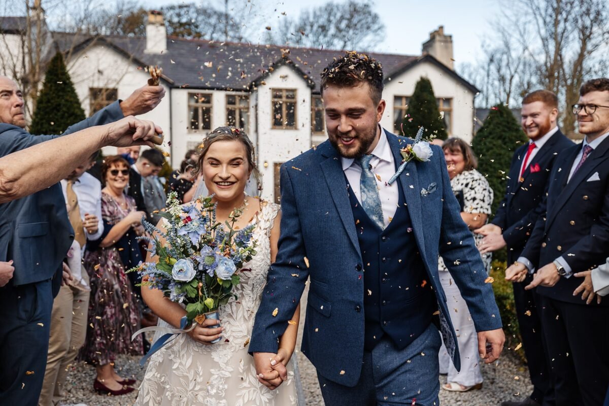 confetti photography river barn wedding venue summer