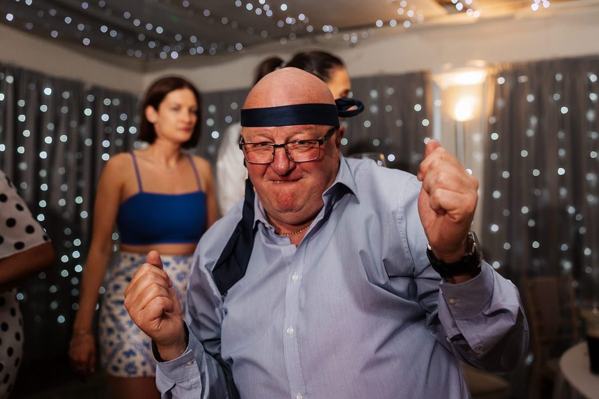 wedding guests dancing entertainment Mere Court Wedding in Knutsford
