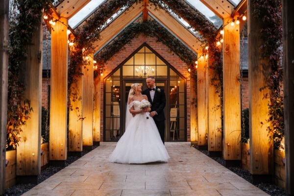 Bartle halll portraits preston bride groom