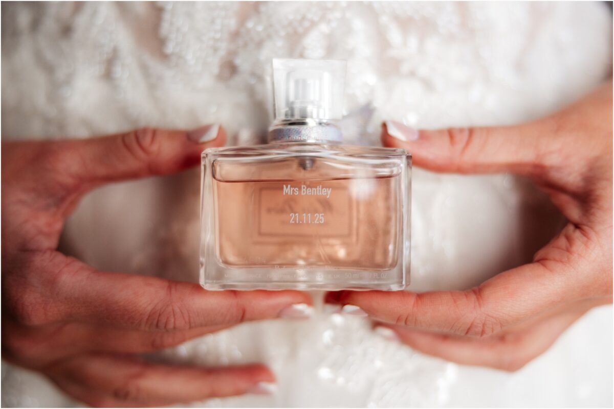 perfume bride dress 