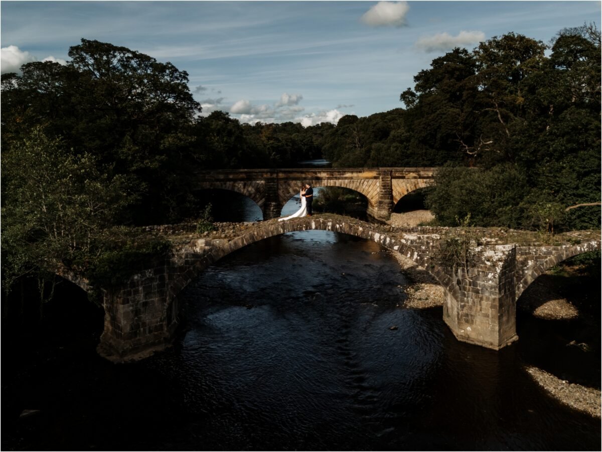 wedding portraits bridge shireburn arms