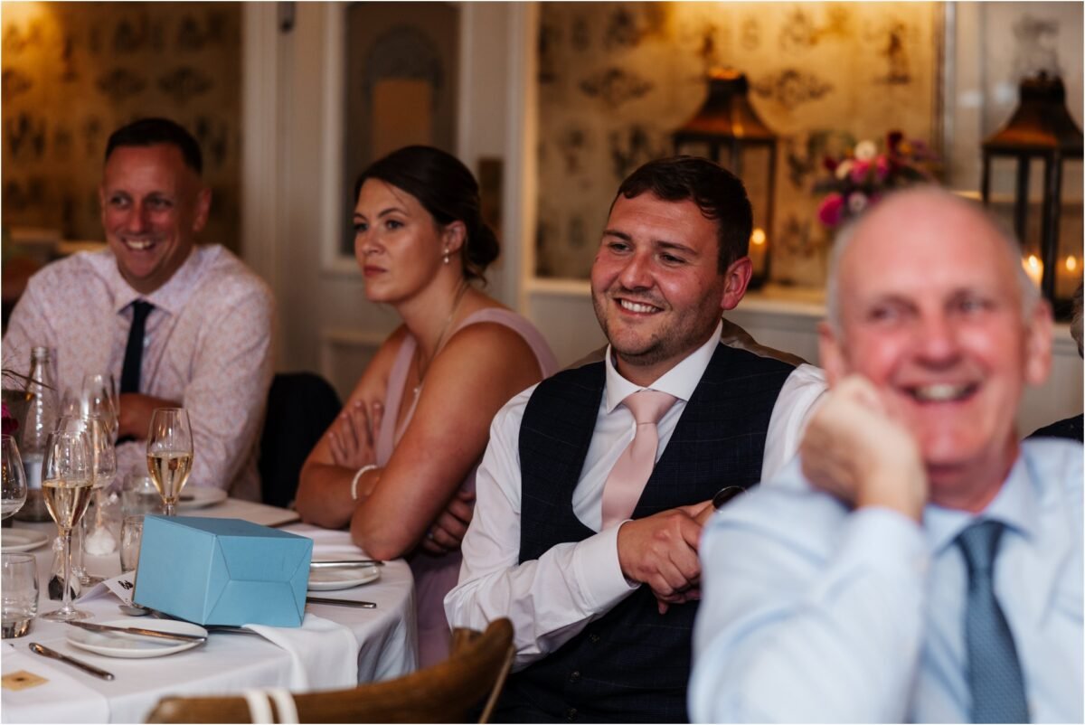 wedding guests shireburn arms wedding venue