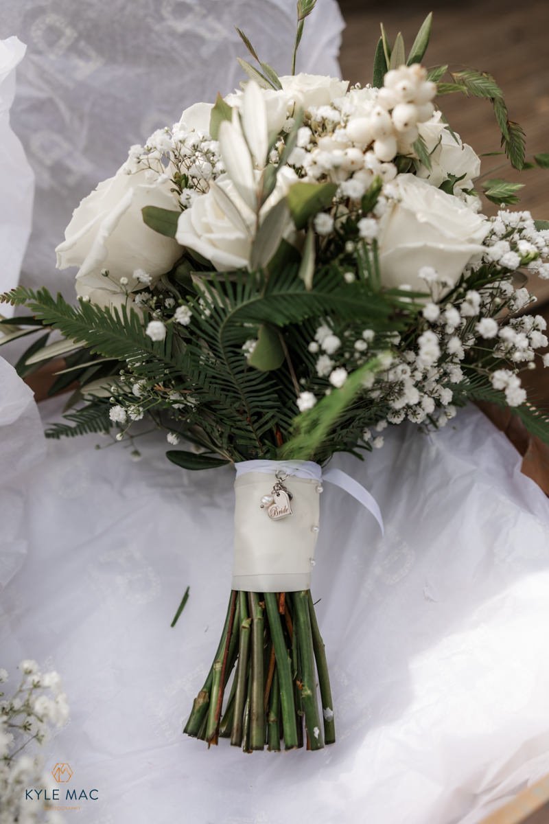 Wedding details at Browsholme Hall by Lancashire wedding photographer Kyle Mac